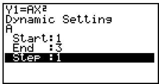 CASIO FX-9860GSD - DYNAMIC GRAPH - 5