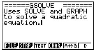 CASIO FX-9860GSD - ■ Basic eActivity File Operations - 3