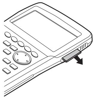 CASIO FX-9860GSD - - To remove the SD card - 1