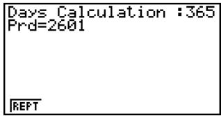 CASIO FX-9860GSD - 7-8 Day/Date Calculations - 5