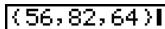 CASIO FX-9860GSD - - To directly input a list of values - 3