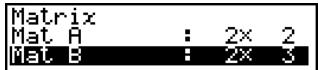 CASIO FX-9860GSD - - To input cell values - 5