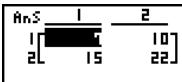CASIO FX-9860GSD - - Squaring a Matrix - 2