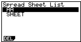 CASIO FX-9860GSD - - To open a file - 1