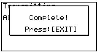 CASIO FX-9860GSD - •To execute a send operation - 2