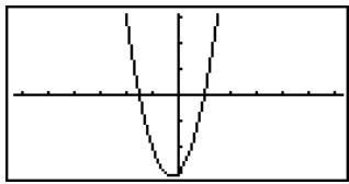 CASIO FX-9860GSD - Graph the expression using the Graph strip. - 1