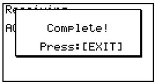 CASIO FX-9860GSD - •To execute a send operation - 3