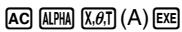 CASIO FX-9860GSD - - To display the contents of a variable - 2
