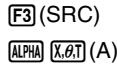 CASIO FX-9860GSD - Example To search for the letter "A" inside the program named OCTA - 1
