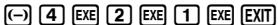 CASIO FX-9860GSD - Procedure - 2