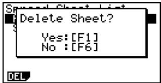 CASIO FX-9860GSD - - To delete a file - 1