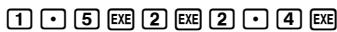 CASIO FX-9860GSD - Result Screen - 4