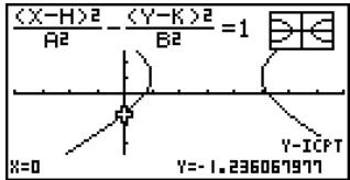 CASIO FX-9860GSD - - To calculate the x - and y -intercepts - 3