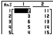 CASIO FX-9860GSD - ■ Accessing the List Data Manipulation Function Menu - 1