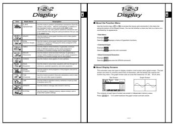 CASIO FX-9860GSD - - Page Contents - 1
