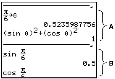 CASIO FX-9860GSD - - Stop Line Example - 1