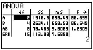 CASIO FX-9860GSD - Calculation Result Output Example - 2