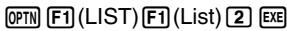CASIO FX-9860GSD - - To batch input a series of values - 7