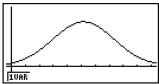 CASIO FX-9860GSD - ■ Normal Distribution Curve (N·Dis) - 1