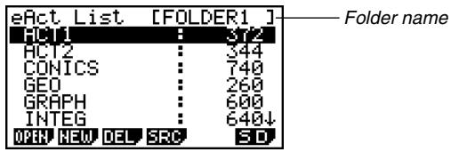 CASIO FX-9860GSD - - To create a new file - 1