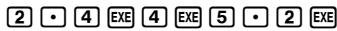 CASIO FX-9860GSD - Result Screen - 2