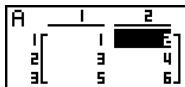 CASIO FX-9860GSD - - To add a column - 3