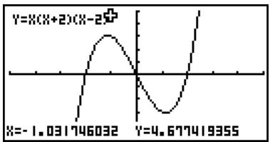 CASIO FX-9860GSD - Result Screen - 1