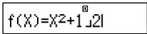 CASIO FX-350ES - ■ Configuring a Number Table Generation Function - 2