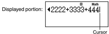 CASIO FX-350ES - Displaying a Long Expression - 1