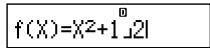 CASIO FX-82ES - ■ Configuring a Number Table Generation Function - 2