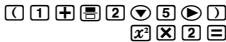 CASIO FX-82ES - Math Format Input Examples - 9