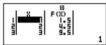 CASIO FX-82ES - ■ Configuring a Number Table Generation Function - 6