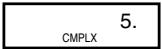 CASIO FX-991W - ■ Absolute Value/Argument Calculation - 3