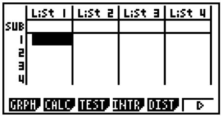 CASIO FX-7400GII - - To select an icon - 2
