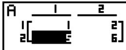 CASIO FX-7400GII - Example To delete row 2 - 2
