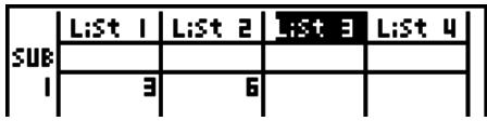 CASIO FX-7400GII - - To batch input a series of values - 8