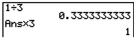 CASIO FX-7400GII - ■ Performing Continuous Calculations - 2