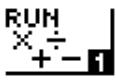 CASIO FX-7400GII - - To select an icon - 3