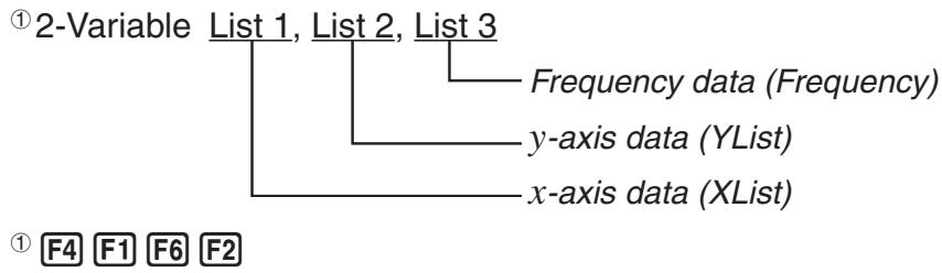 CASIO FX-7400GII - ■ Performing Statistical Calculations in a Program - 2