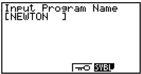 CASIO FX-7400GII - - To convert a program - 2