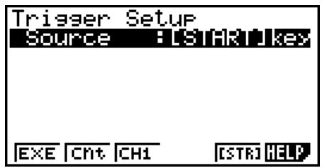 CASIO FX-7400GII - ■ Trigger Setup - 4