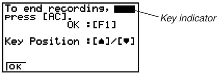 CASIO FX-7400GII - - To create an n-key operation - 1