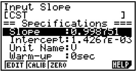 CASIO FX-7400GII - Press F2 (CALIB). - 2