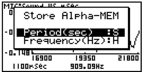 CASIO FX-7400GII - - To obtain the periodic frequency value - 2