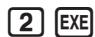 CASIO FX-7400GII - - To specify the dimensions (size) of a matrix - 2