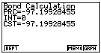 CASIO FX-7400GII - Calculation Result Output Examples - 1