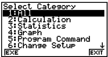 CASIO FX-7400GII - Press Ⓗ HELP. - 1