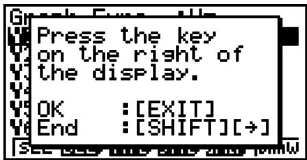 CASIO FX-7400GII - - Running a Guide - 5