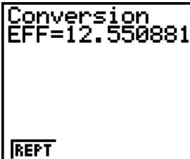 CASIO FX-7400GII - Interest Rate Conversion - 2