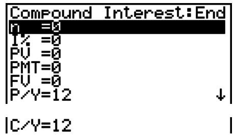 CASIO FX-7400GII - Compound Interest - 1